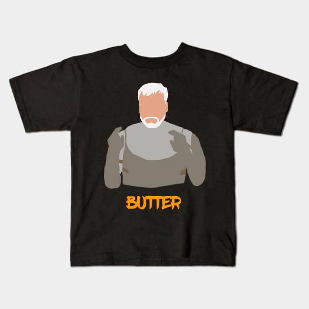 Mount&Blade Warband - Butter King Harlaus Kids T-Shirt by Magiliw